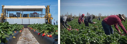 Robot và cuộc cạnh tranh trong ngành nông nghiệp