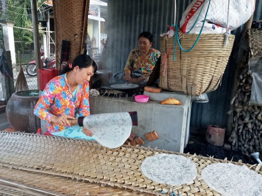 Ngọt thơm bánh tráng Thuận Hưng