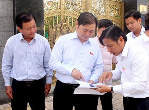 Quốc hội giám sát thực hiện chính sách, pháp luật về quy hoạch, quản lý, sử dụng đất đai đô thị tại quận Ninh Kiều và quận Cái Răng