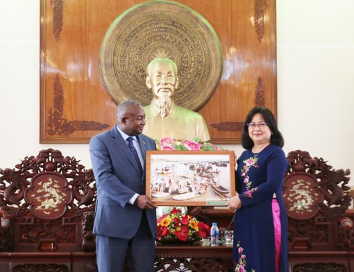 Lãnh đạo thành phố tiếp Đại sứ Mozambique tại Việt Nam