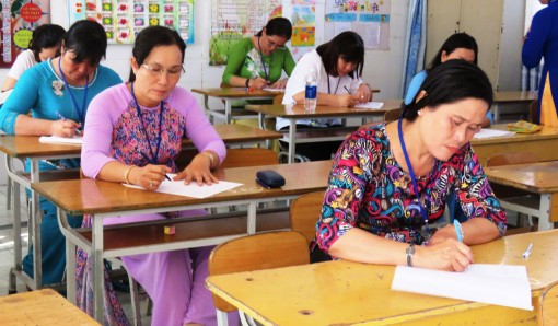 561 giáo viên tham gia Hội thi Giáo viên dạy giỏi cấp tiểu học thành phố