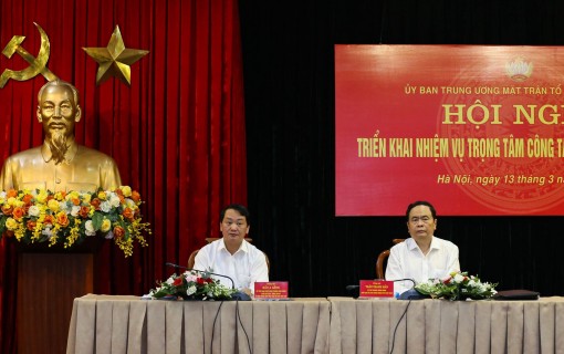 Tập trung chỉ đạo tổ chức thành công Đại hội Mặt trận các cấp