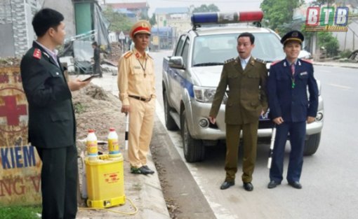 Huy động toàn lực lượng tham gia chống dịch tả heo châu Phi