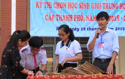 924  thí sinh thi học sinh giỏi THCS

cấp thành phố