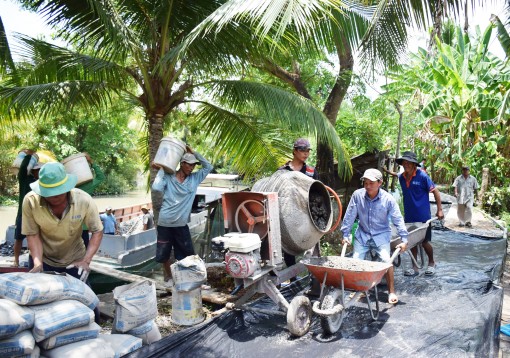 Xuân Thắng trên đường về đích nông thôn mới