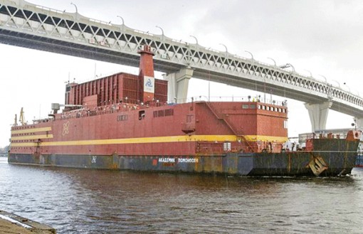 Nhà máy điện hạt nhân nổi đầu tiên trên thế giới