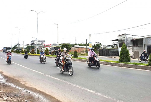 Ðẩy nhanh tiến độ đường tỉnh 922