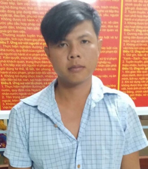 Tạm giữ hình sự đối tượng đâm Đại úy công an trọng thương