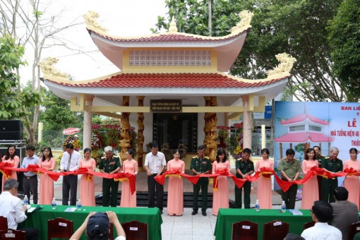 Khánh thành nhà tưởng niệm 48 liệt sĩ Tiểu đoàn Tây Đô- Cần Thơ