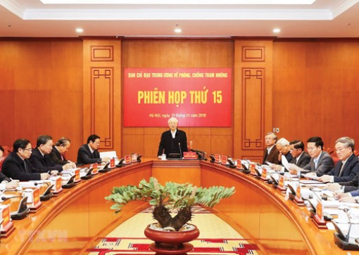 Cuộc chiến phòng, chống tham nhũng và quyết tâm chính trị kiên định, kiên trì, kiên quyết của Đảng, Nhà nước và Nhân dân ta