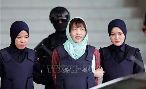 Ðoàn Thị Hương được trả tự do