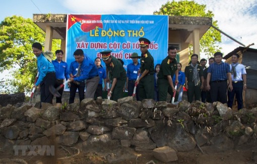 Kiên Giang: Xây dựng Cột cờ Tổ quốc trên đảo Thổ Chu