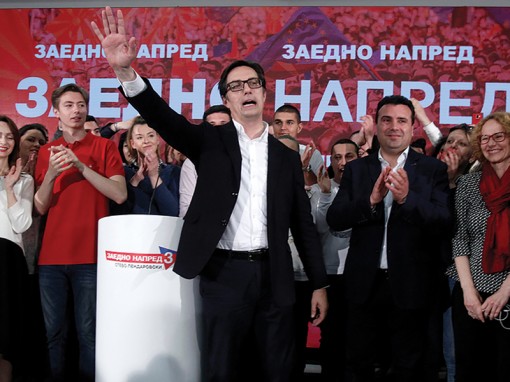 Nhân vật ủng hộ đổi tên nước thắng cử ở Bắc Macedonia