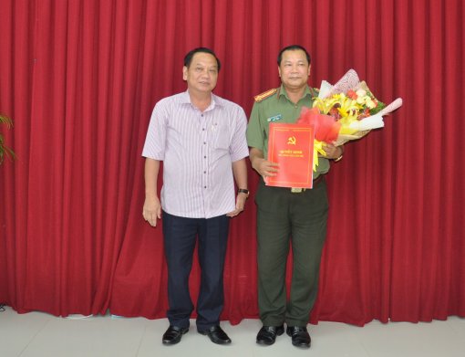 Đồng chí Nguyễn Văn Thuận, Giám đốc Công an thành phố giữ chức Ủy viên Ban Thường vụ Thành ủy