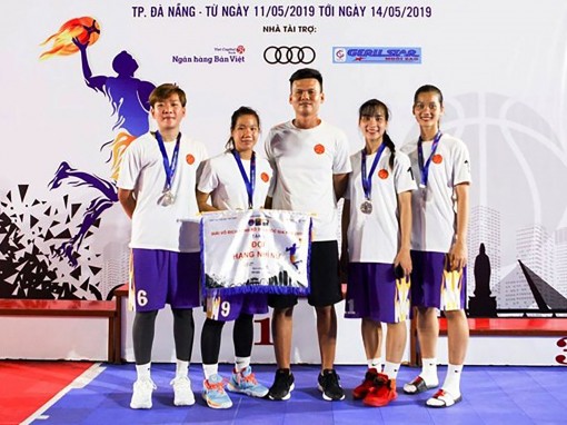 Đội nữ Bóng rổ Cần Thơ đoạt HCB Giải vô địch Bóng rổ 3x3 quốc gia năm 2019