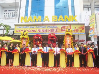 Nam A Bank khai trương điểm giao dịch thứ 3 tại Cần Thơ