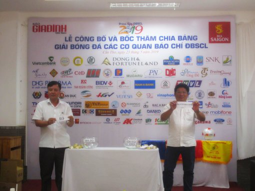 Press Cup ĐBSCL 2019 tổ chức bốc thăm, xếp lịch thi đấu