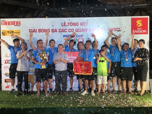 Bế mạc Giải bóng đá các cơ quan báo chí ĐBSCL – Press Cup 2019