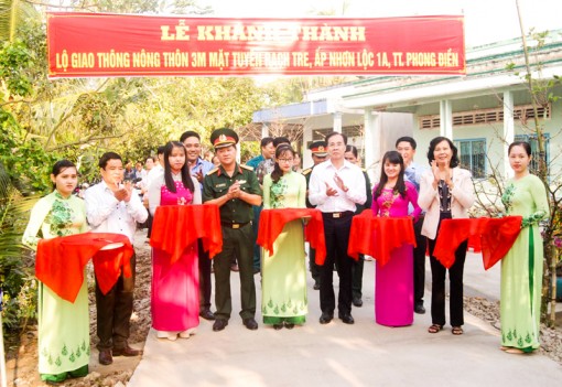 Đóng góp hơn 1.600 ngày công giúp dân trong Tết Quân Dân