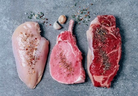 Ðối với cholesterol, thịt trắng cũng có hại như thịt đỏ