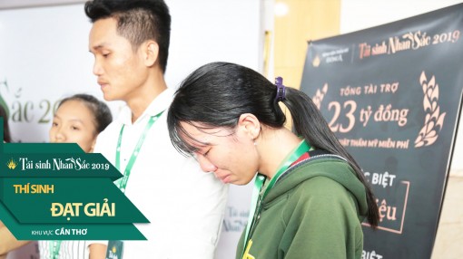 Xuất hiện thí sinh nhận tấm vé Tái sinh nhan sắc phẫu thuật thẩm mỹ miễn phí 500 triệu tại Cần Thơ