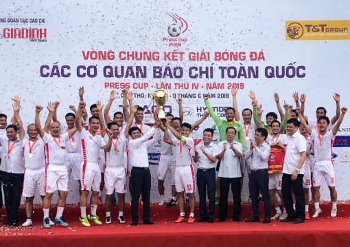 VTV vô địch Press Cup 2019