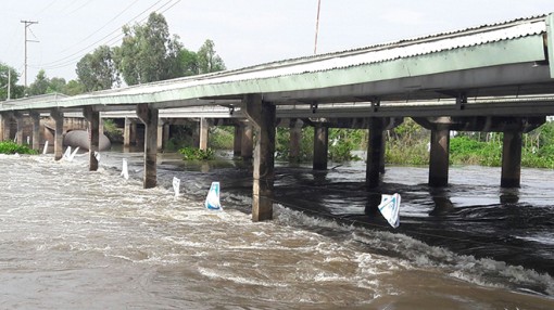 An Giang: Sẽ lắp đặt hệ thống cảnh báo, biển báo tại đập Tha La và Trà Sư