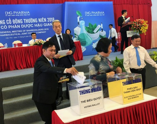 DHG PHARMA bầu hội đồng quản trị nhiệm kỳ IV (2019 -2023)
