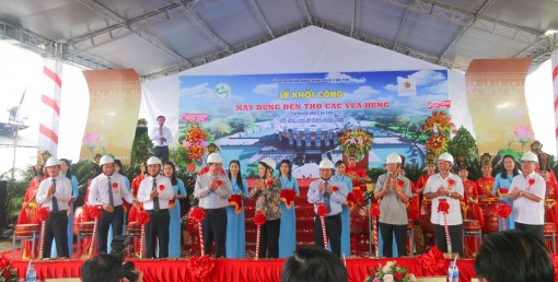 Đền thờ các Vua Hùng tại TP Cần Thơ sẽ hoàn thành vào cuối năm 2020