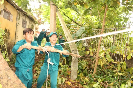 Nâng cao chất lượng công tác huấn luyện, diễn tập