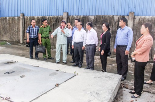 Tăng cường kiểm tra, thực hiện các giải pháp bảo vệ môi trường