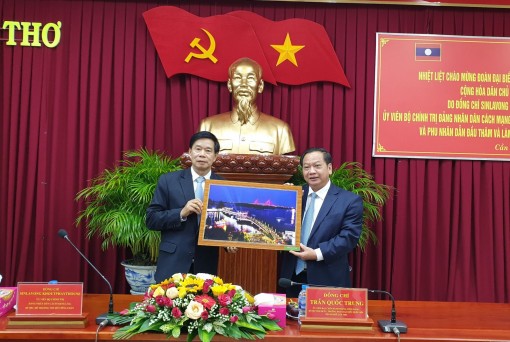 Lãnh đạo thành phố tiếp đoàn đại biểu cấp cao Thủ đô Viêng Chăn, Cộng hoà Dân chủ Nhân dân Lào