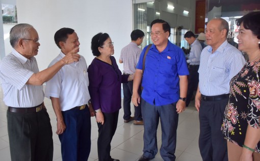 Đoàn Đại biểu Quốc hội báo cáo kết quả kỳ họp thứ 7 của Quốc hội