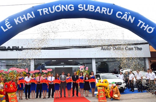 Khai trương showroom Subaru 3S đầu tiên tại Cần Thơ