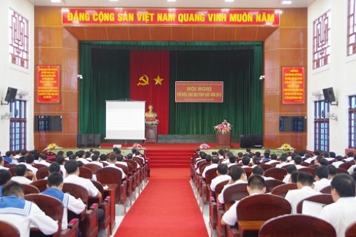 Vùng 5 Hải quân: Phổ biến giáo dục pháp luật năm 2019