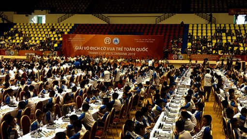 Khai mạc Giải Vô địch cờ vua trẻ toàn quốc năm 2019