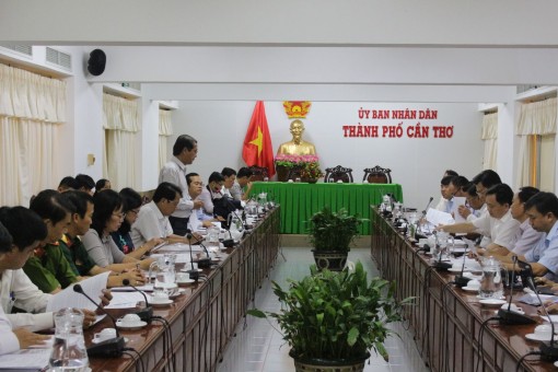 Kiểm tra công tác phòng chống thiên tai tại Cần Thơ