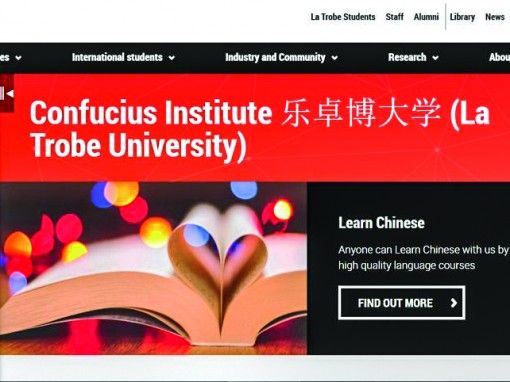 Đại học Úc bị điều tra

vì ‘’làm ăn’’ với Viện Khổng Tử