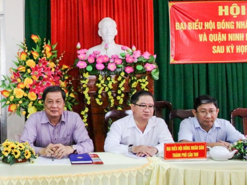 Cử tri quan tâm các vấn đề đô thị, giao thông...