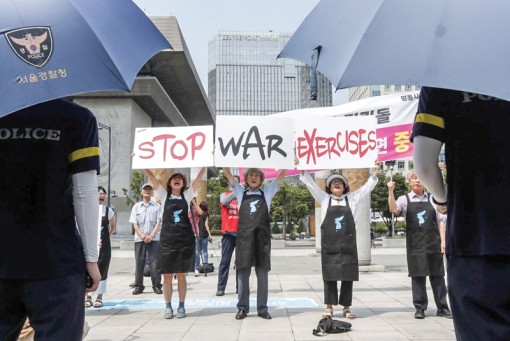 Mỹ - Hàn bắt đầu tập trận chung