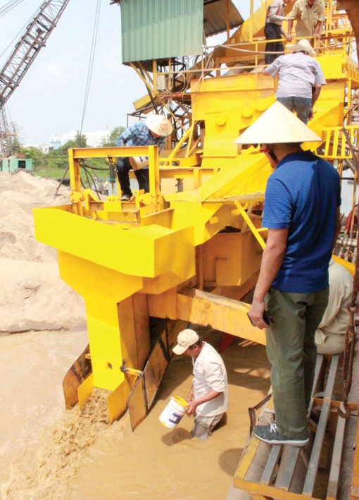 Cát biển "hóa giải" khan hiếm cát xây dựng?