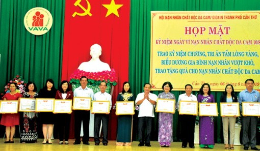 Nhiều hoạt động kỷ niệm Ngày vì nạn nhân chất độc da cam