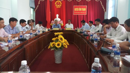 Sẵn sàng cho Lễ Công bố huyện nông thôn mới Vĩnh Thạnh