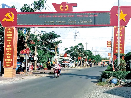 Vĩnh Thạnh - Huyện thứ 2 của Cần Thơ

đạt chuẩn Nông thôn mới
