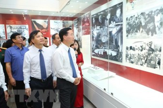 Khai mạc trưng bày 50 năm thực hiện Di chúc của Chủ tịch Hồ Chí Minh