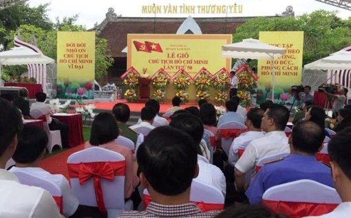 Lễ tưởng niệm 50 năm Ngày mất của Chủ tịch Hồ Chí Minh