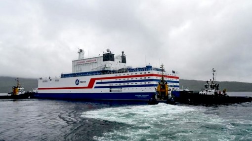 Nga hạ thủy nhà máy điện hạt nhân nổi đầu tiên ở Bắc Cực