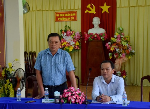 Quận Ninh Kiều họp báo thông tin việc lập lại trật tự ở chợ Cả Đài