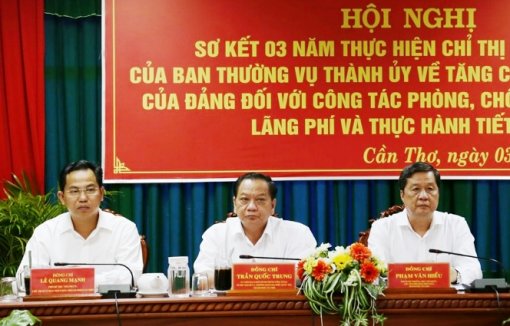 Cần nâng cao vai trò, trách nhiệm người đứng đầu trong công tác phòng, chống tham nhũng, lãng phí