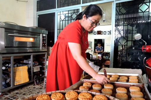 Bánh trung thu nhà làm